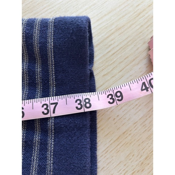 Hanna Andersson Dress Women's L Striped Knit Long Sleeve cotton‎ winter nordic - Picture 7 of 8